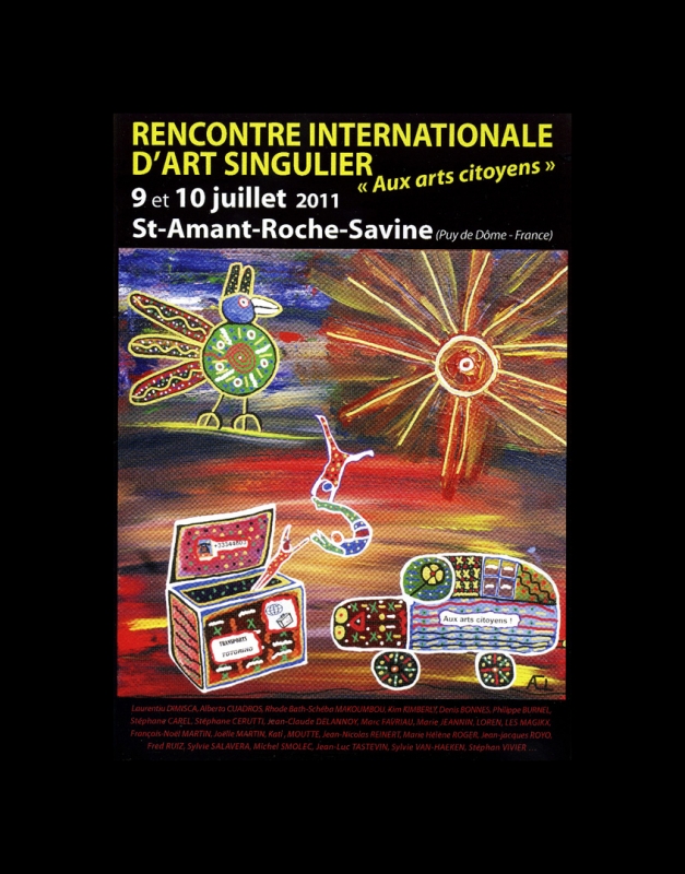 Rhode Makoumbou in «Rencontre Internationale d’Art Singulier» (woe 08 jun 2011) • Knipsel 1/4