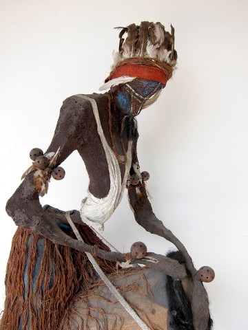 Rhode Makoumbou › Detail: «Le joueur de tam-tam (2)» (2003)